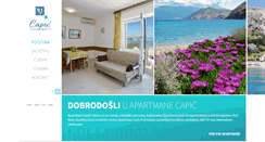 Desktop Screenshot of apartments-capic.net
