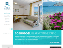 Tablet Screenshot of apartments-capic.net